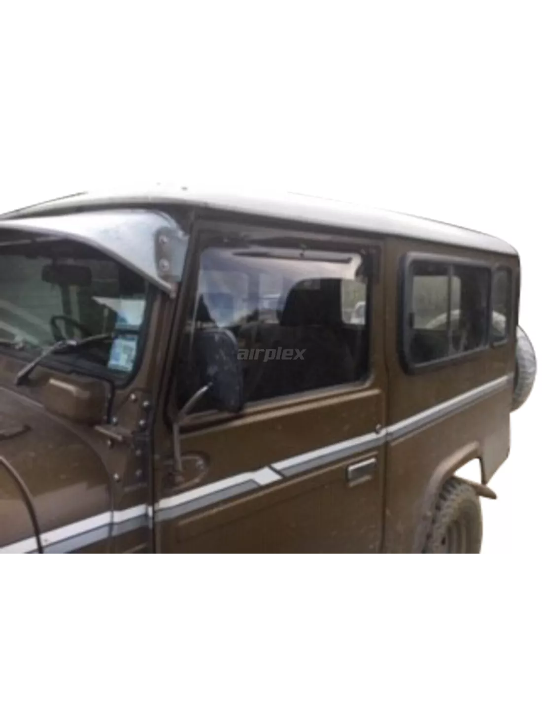 Déflecteur de vitre gros modèle avant gauche BJ4 sans déflecteur