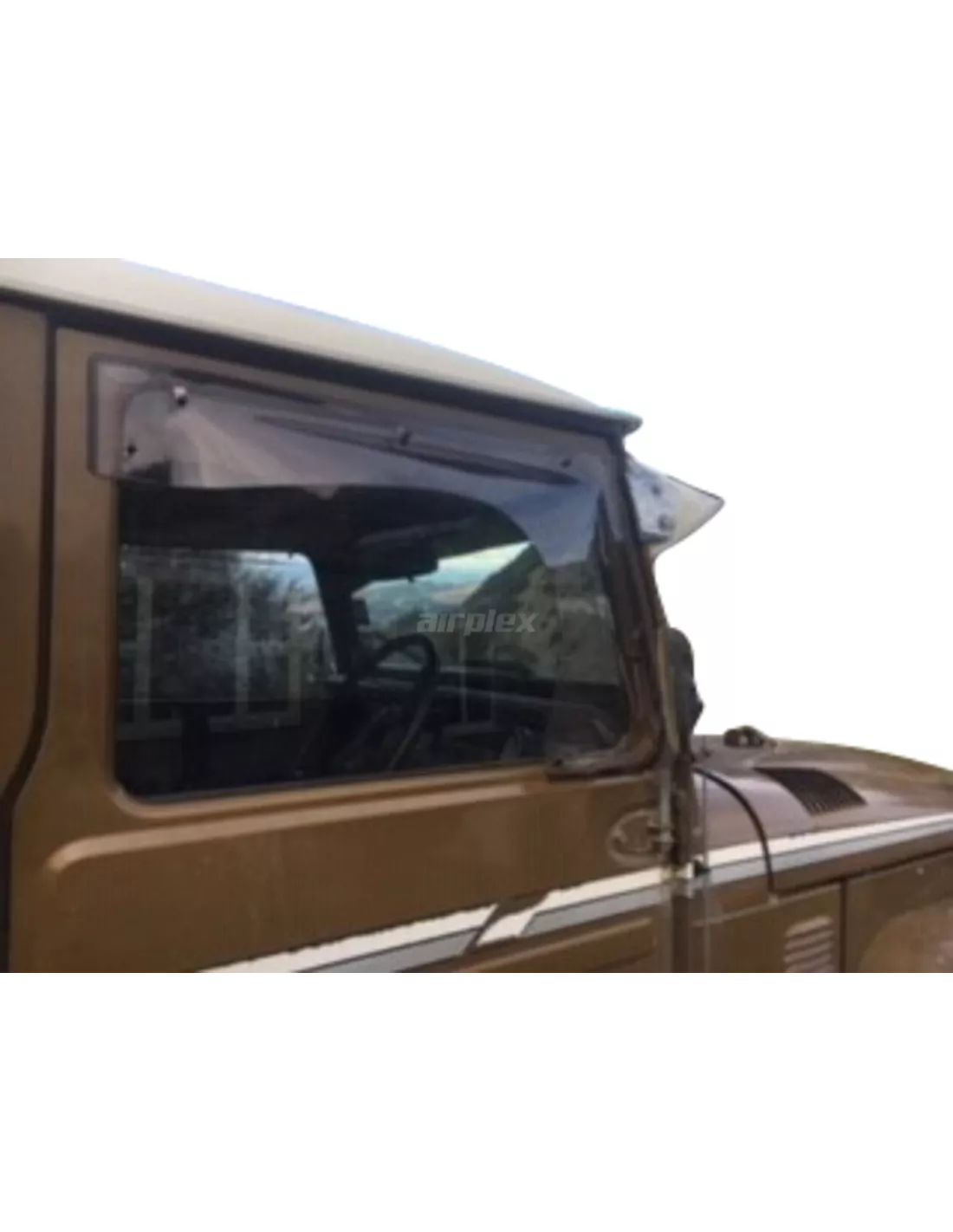 Déflecteur de vitre gros modèle avant droit BJ4 sans déflecteur