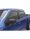 Jeu 4 déflecteurs de vitre avant et arrière EGR Navara D40 - montage