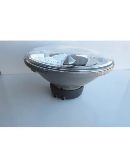 Optique verre lisse rond Ø7 pouces - Jeep Nissan Land Rover Toyota