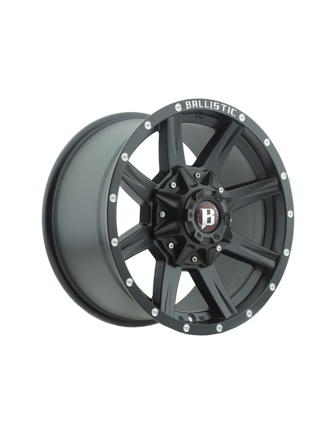 Jante Ballistic 956 Black 9x17 9x18 4x4 Off Road