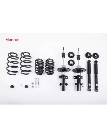 Kit suspension Monroe Desert HD SEIKEL pour Volkswagen T5 Traction