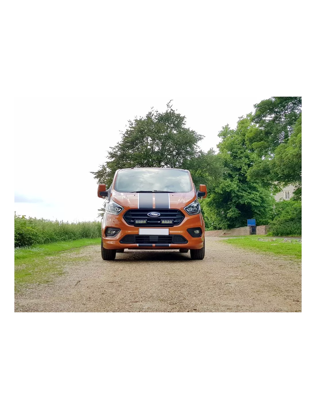 Kit intégration calandre Lazer Ford Transit Custom (2018-2022) -