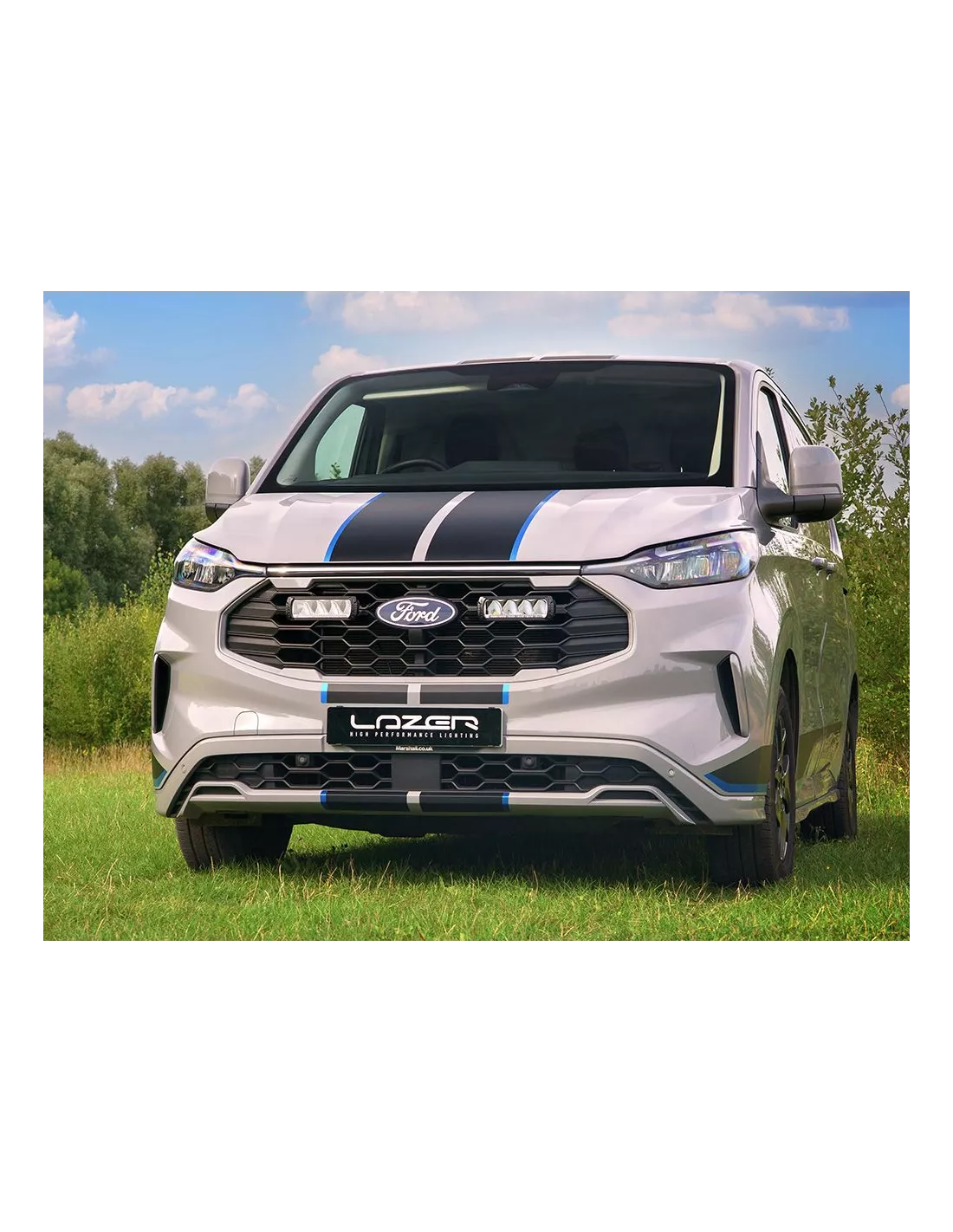 Kit intégration calandre Lazer Ford Transit Custom Sport (2024+) -