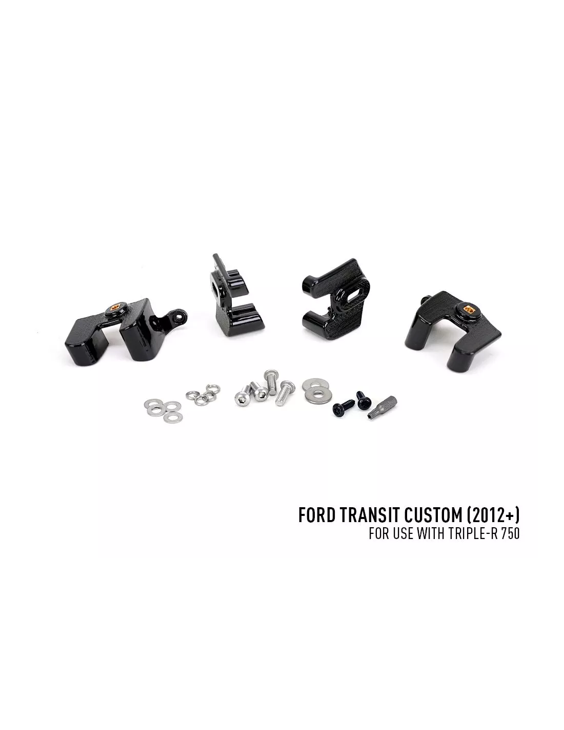 Kit intégration calandre Lazer Ford Transit Custom support