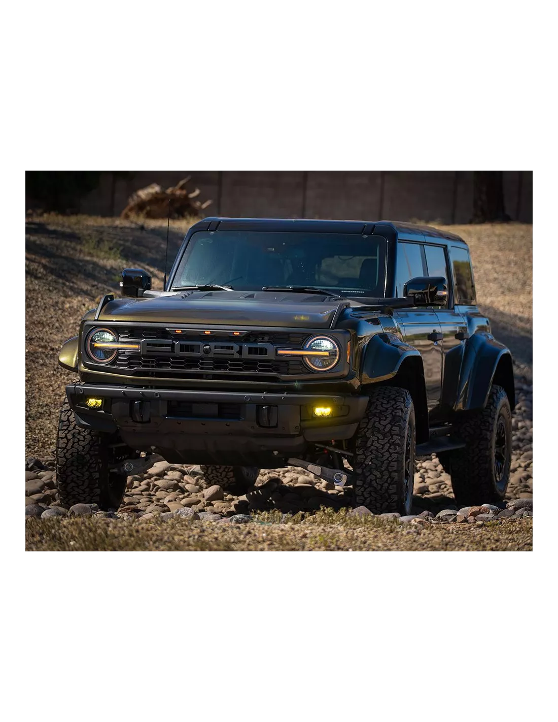Kit antibrouillards Lazer Carbon-2 Ford Bronco sans antibrouillards