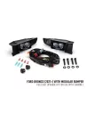 Kit antibrouillards Lazer Carbon-2 Ford Bronco sans antibrouillards