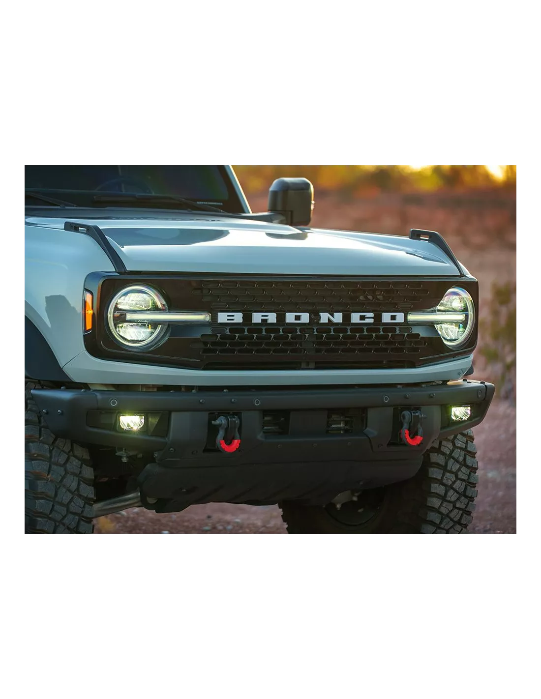 Kit antibrouillards Lazer Carbon-2 Ford Bronco sans antibrouillards