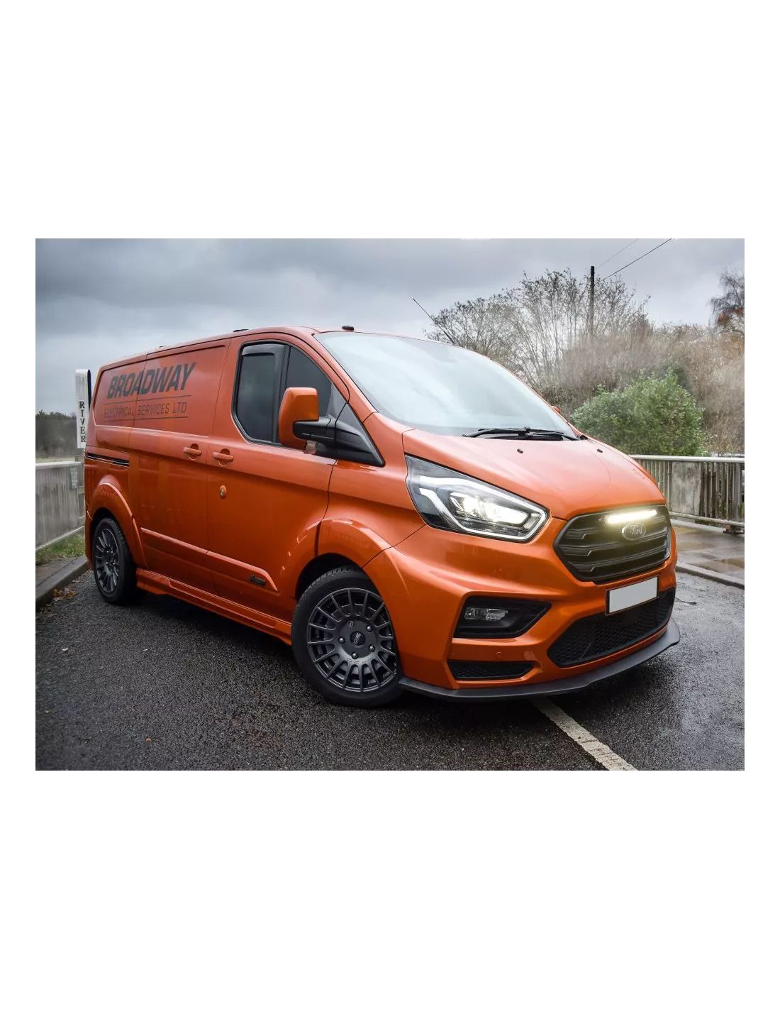 Kit fixation calandre Lazer Ford Transit Custom MS-RT (2018-2022) -