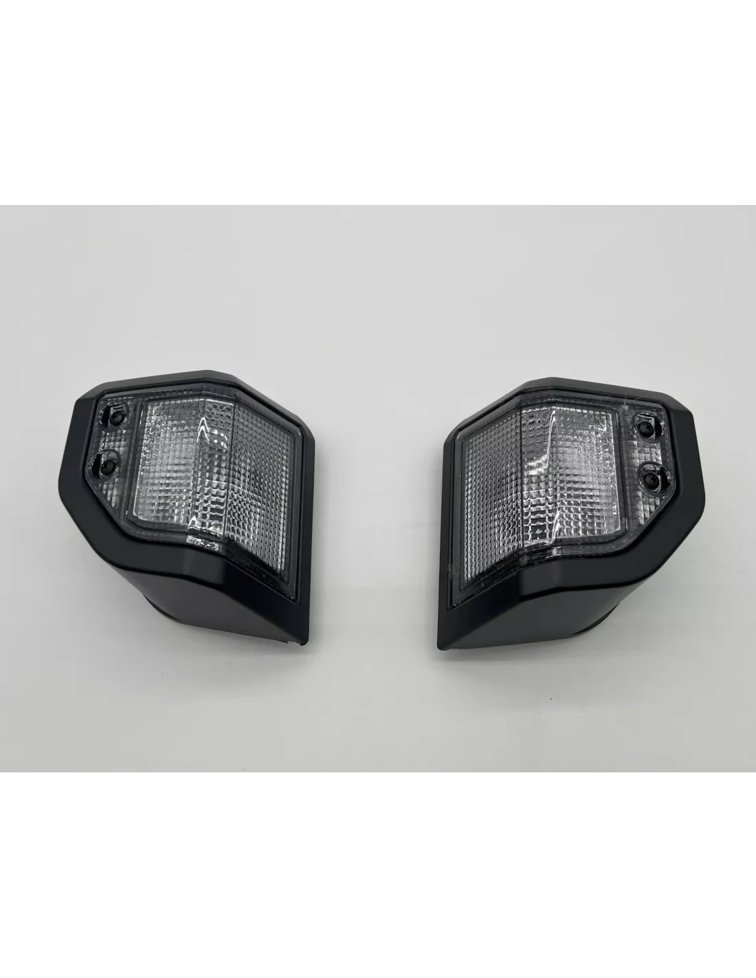 Paar Crystal Cabochons voor flitsen vóór Land Cruiser-serie
