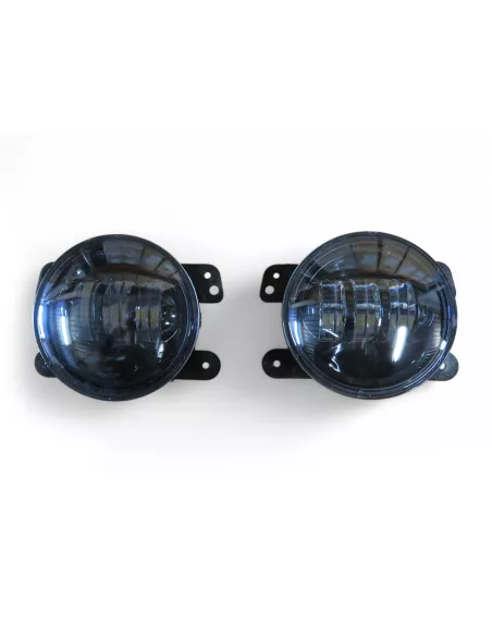 Feux antibrouillard leds avec feu de jour pour Jeep Wrangler JK - la