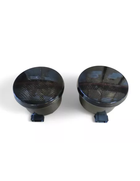 Feux clignotants fumés leds de calandre pour Jeep Wrangler JK - la