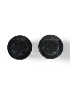 Feux clignotants fumés leds de calandre pour Jeep Wrangler JK - la 2