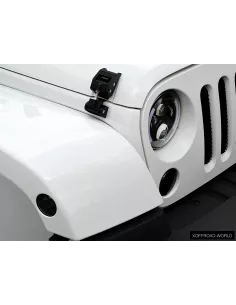 Feux répétiteurs clignotants fumés leds pour Jeep Wrangler JK - la
