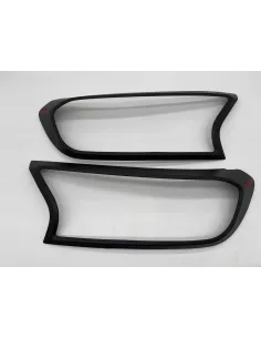 Entourages de phares noirs pour Ford Ranger T7 2016-2019 - La paire