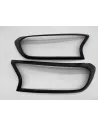 Entourages de phares noirs pour Ford Ranger T7 2016-2019 - La paire