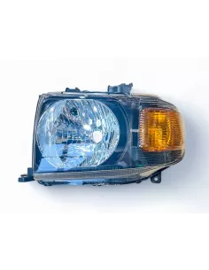 Optique phare noir avant gauche HZJ7 GRJ7 70ème anniversaire -