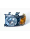 Black Headlight Optics Front Links HZJ7 GRJ7 70. Jubiläum -