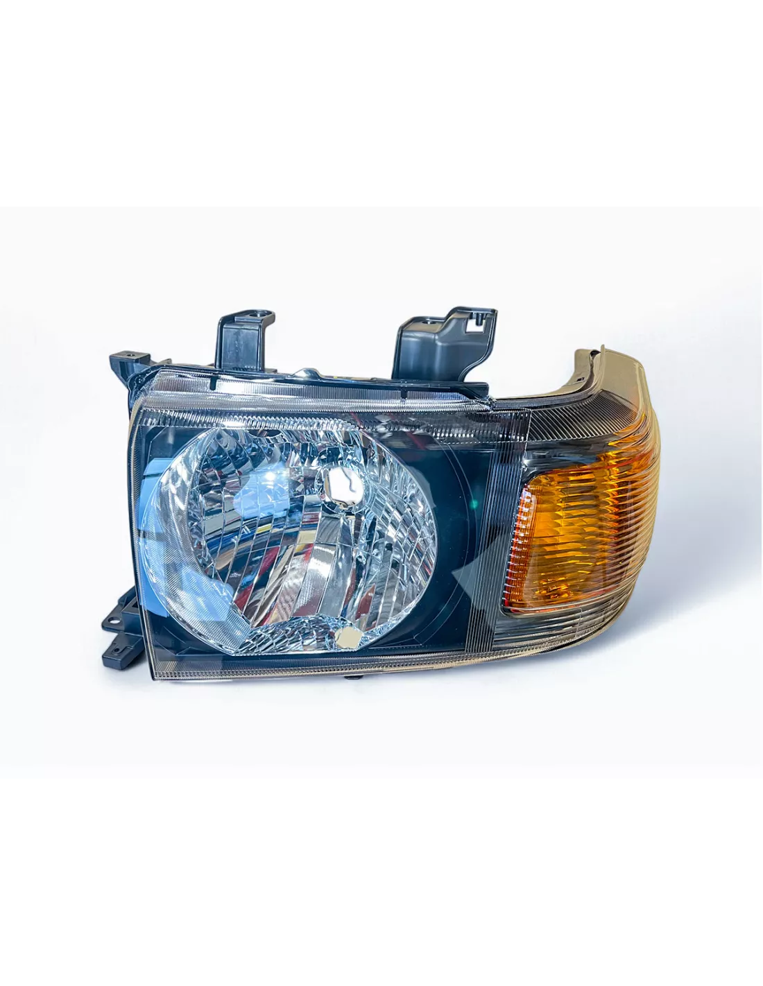 Black Headlight Optics Front Links HZJ7 GRJ7 70. Jubiläum -