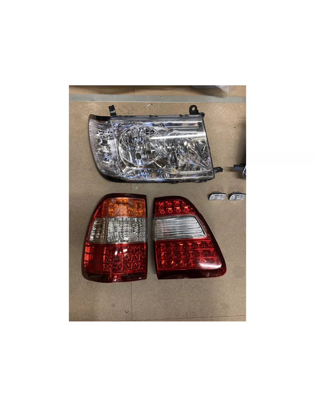 Full Pack Crystal LED's Land Cruiser HDJ100 1998-2003 DEPO -