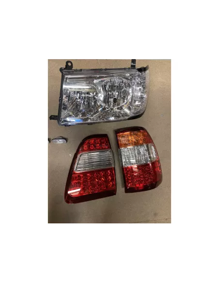 Pack complet feux cristal leds Land Cruiser HDJ100 1998-2003 DEPO -