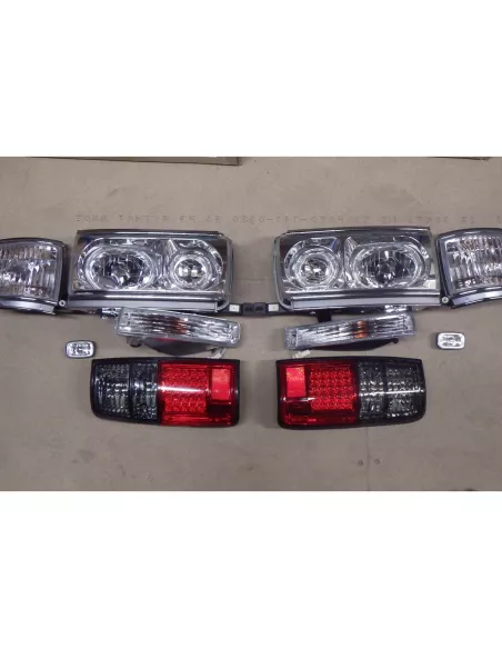 Pack complet feux cristal Land Cruiser HDJ80 DEPO - accessoire 4x4