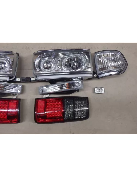 Pack complet feux cristal Land Cruiser HDJ80 DEPO - accessoire 4x4