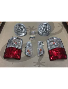Pack complet feux cristal Nissan Patrol GR Y60 avant 1995 DEPO -