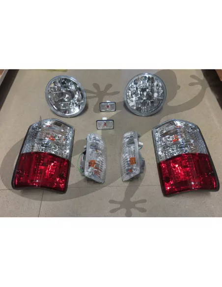 Pack complet feux cristal Nissan Patrol GR Y60 avant 1995 DEPO -