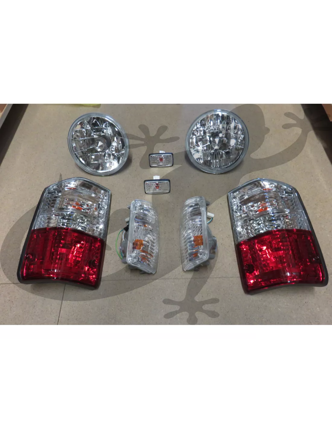Full Pack Crystal Lights Nissan Patrol GR Y60 vóór 1995 DEPO -