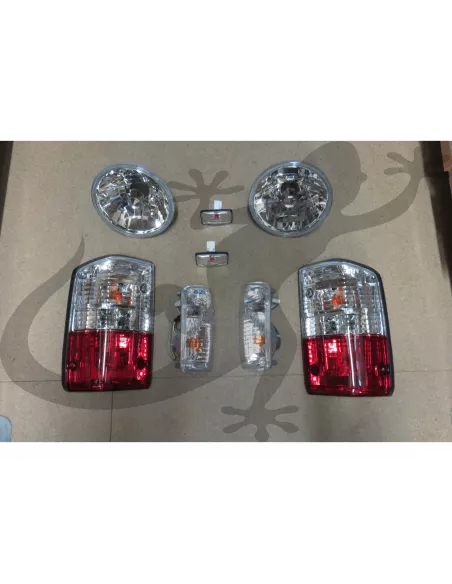 Pack complet feux cristal Nissan Patrol GR Y60 avant 1995 DEPO -