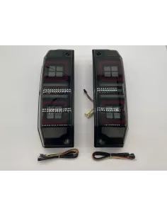 Feux arrière leds fumés pour Land Cruiser HZJ7 GRJ7 - La paire DTC