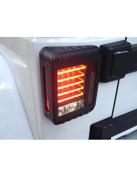 Feux arrière à leds version europe pour Jeep Wrangler JK - la paire