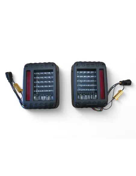Feux arrière à leds version europe pour Jeep Wrangler JK - la paire