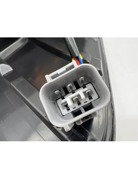 Paire de feux arrières à leds fumés Hilux Revo - cristal fumé avec