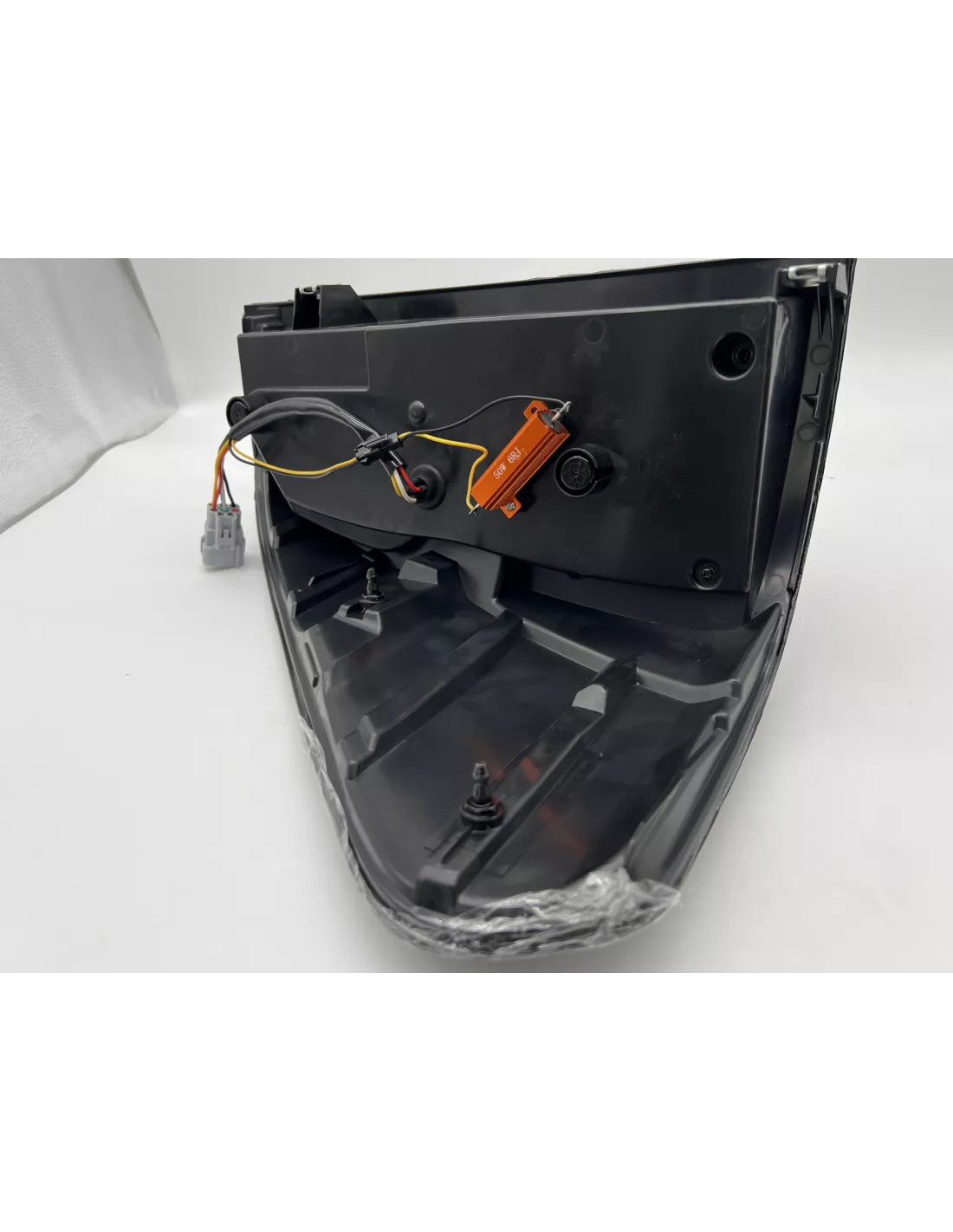 Paire de feux arrières à leds fumés Hilux Revo - cristal fumé avec