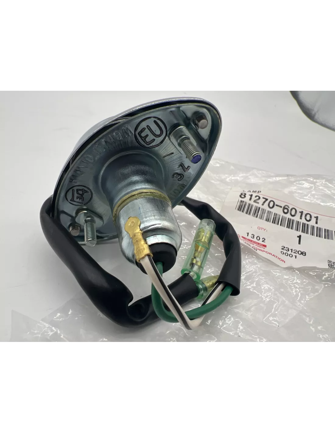 Feu éclairage de plaque d'immatriculation pour BJ4 12V - La pièce