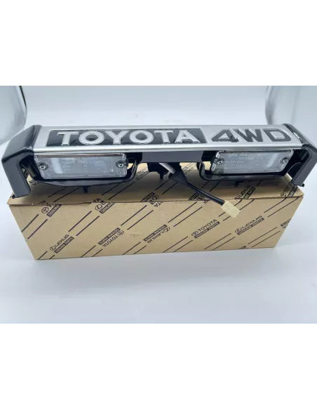 Eclairage de plaque complet série 7 fourgon TOYOTA - accessoire 4x4