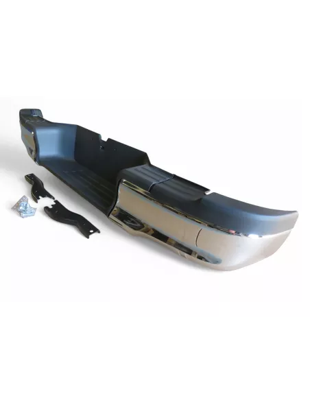 Pare chocs arrière chromé complet adaptable pour Hilux Revo DTC PARTS