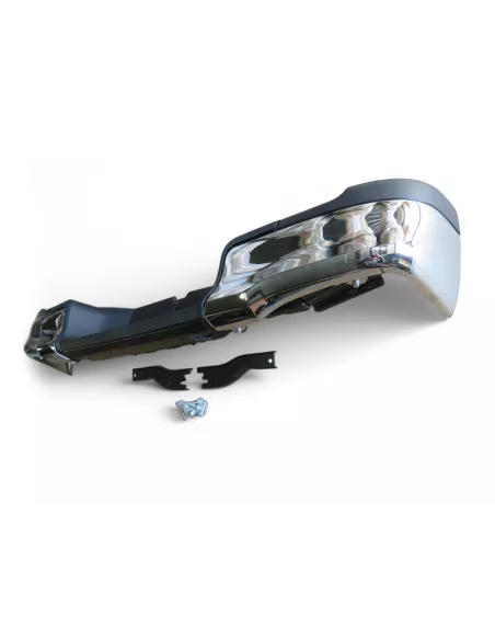Pare chocs arrière chromé complet adaptable pour Hilux Revo DTC PARTS
