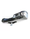 Pare chocs arrière chromé complet adaptable pour Hilux Revo DTC PARTS