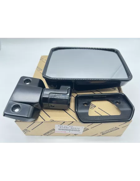 Rétroviseur gauche Land Cruiser Série 7 - plastique noir TOYOTA -