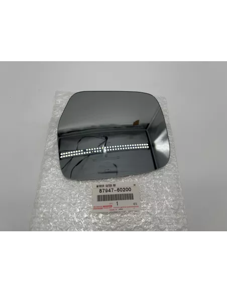 Glace de rétroviseur extérieur gauche conducteur HDJ80 TOYOTA -