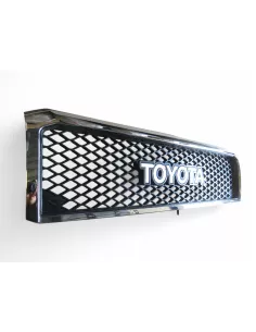Calandre chromée lettrage TOYOTA HZJ7 GRJ7 2007-2023 DTC PARTS - 2