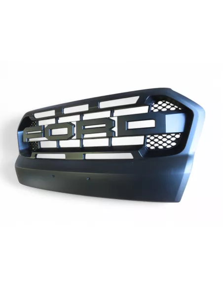 Calandre complète noire Raptor Ford Ranger T7 2017-2019 DTC PARTS -