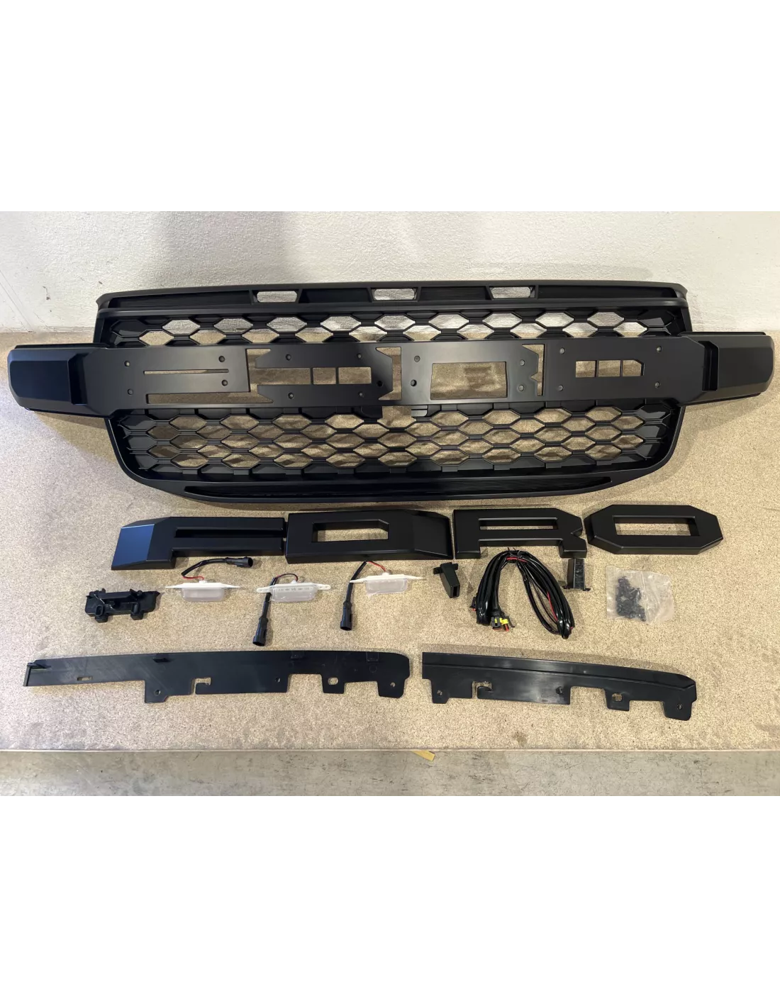 Calandre complète noire Raptor Ford Ranger T9 DTC PARTS - accessoire