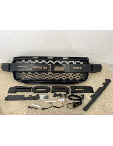 Calandre complète noire Raptor Ford Ranger Wildtrak T9W DTC PARTS -