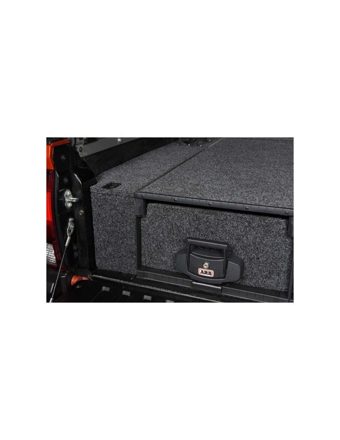 2 ARB Aufbewahrung Schubladen Set + Seitenveredelung Kit für Ford Ranger