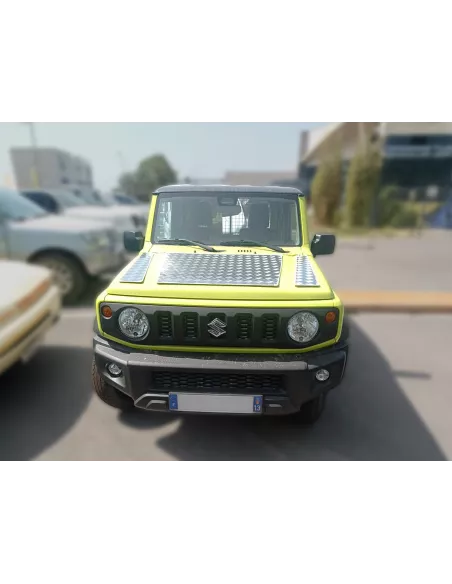 Protection capot aluminium strié 2mm Suzuki Jimny 2018+ N4-Offroad