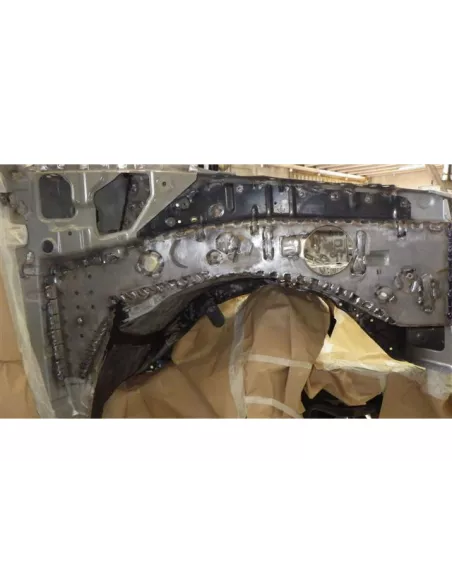 Kit de renforts d'ailes HD avant à souder pour Toyota Land Cruiser